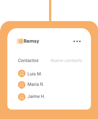 Elige a quién envías